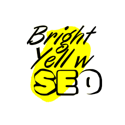 Bright Yellow SEO Logo